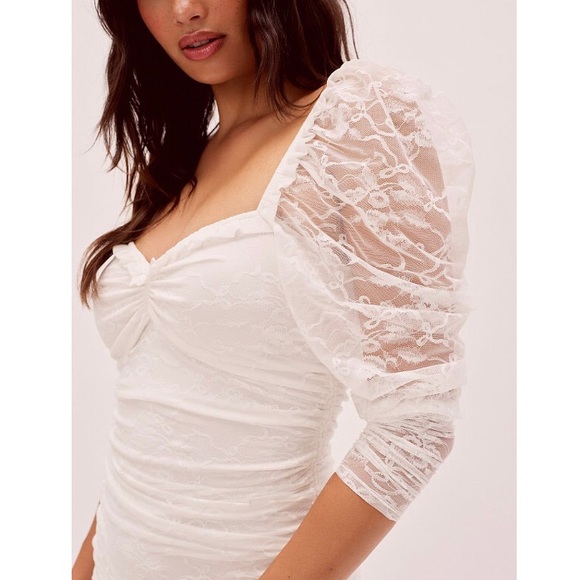 NWT For Love And Lemons Belle Lace Dress - Picture 3 of 7